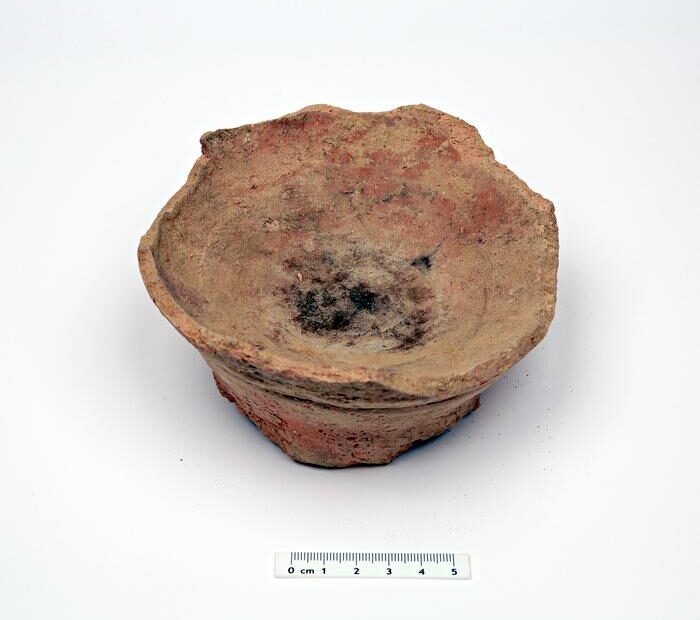 Eines der antiken Räuchergeräte, die bei der Inhalation von Harmal verwendet wurden Credits: Hans Sell