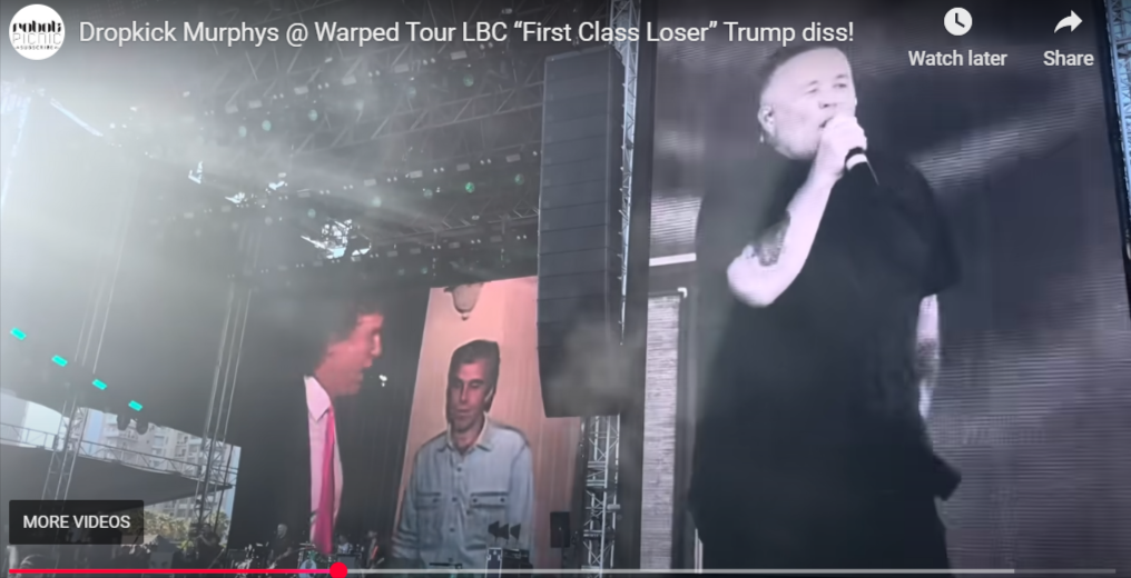 Punk gegen Trump. Die Epstein Files erreichen California.