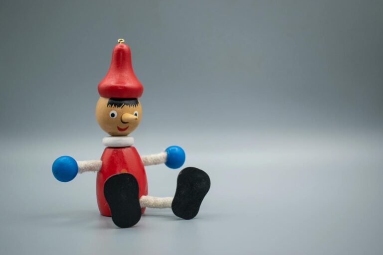 wooden pinocchio toy