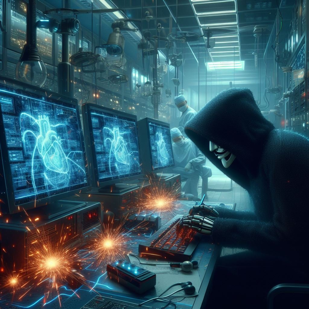 Das Gesundheitswesen ist eins der Hauptziele von Cyberkriminellen. Prompt: LabNews.