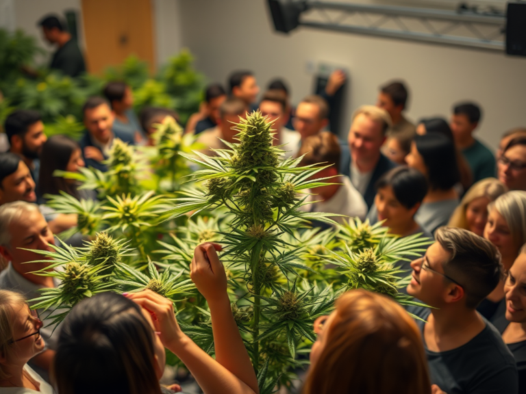 Cannabis für alle. Credits: LabNews Media LLC.