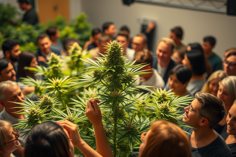 Cannabis für alle. Credits: LabNews Media LLC.