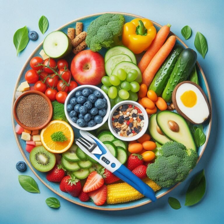 Gesundes Essen verhindert Diabetes Typ-2