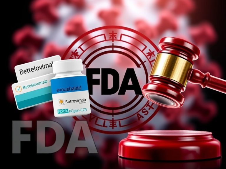 FDA widerruft Zulassung für vier COVID-19 Antikörpermedikamente