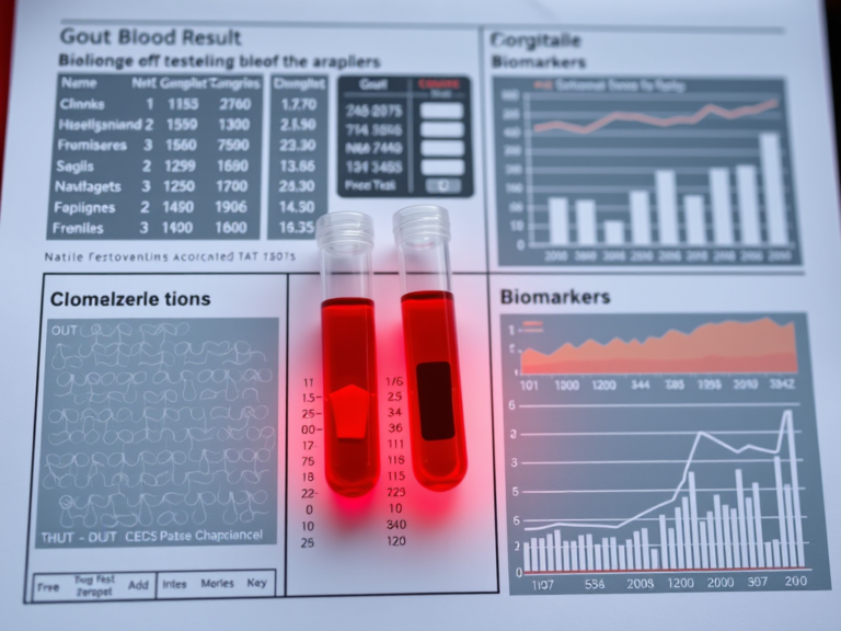 Innovative Biomarker bei Gicht. Symbolbild. Credits: LabNews Media LLC / labnews.io