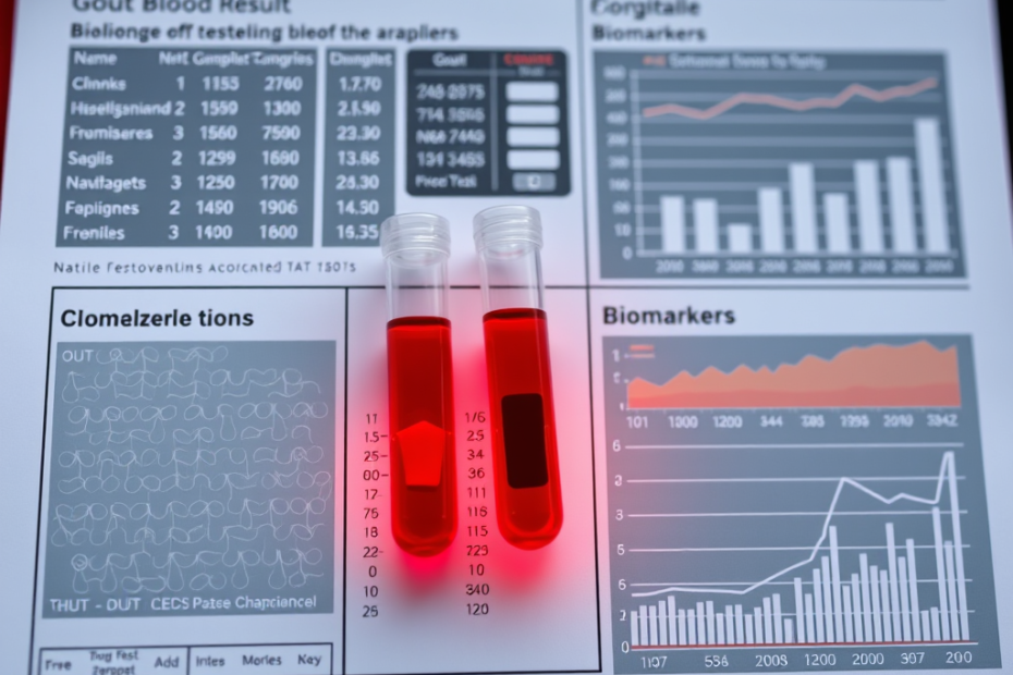 Innovative Biomarker bei Gicht. Symbolbild. Credits: LabNews Media LLC / labnews.io