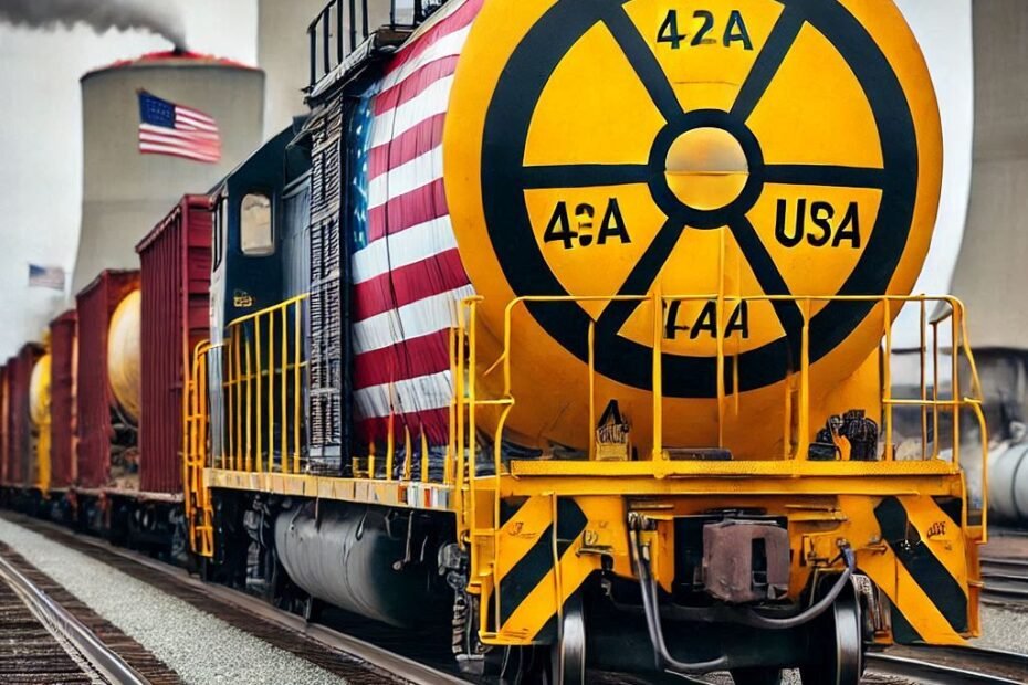 UF6 Transport in the USA - Concerning Risks. Credits: LabNews Media LLC