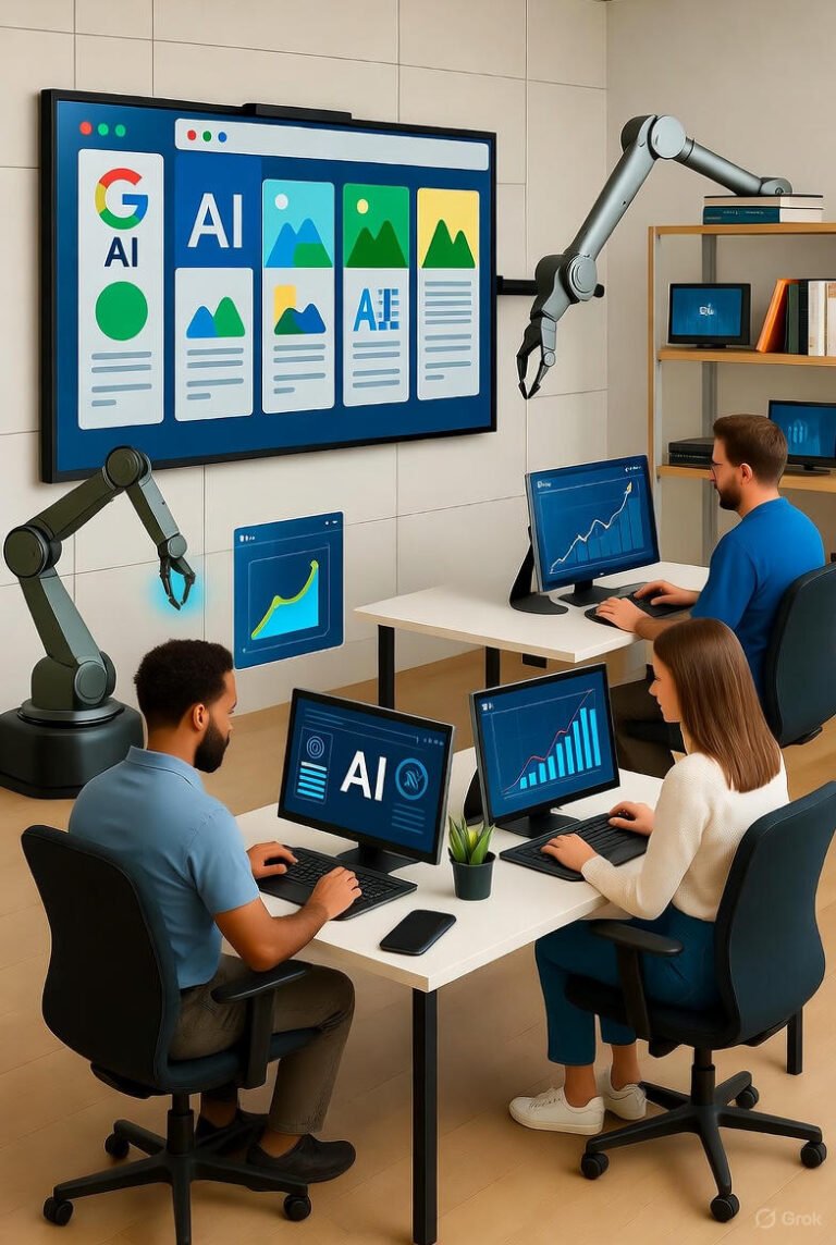 Algorithmus statt Suchleiste: Wie ein Verlag ohne Google in die KI-Galaxie taumelt