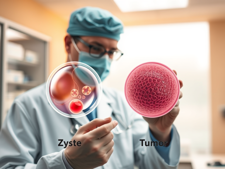FAQ: Wie unterscheidet man eine Zyste von einem Tumor?