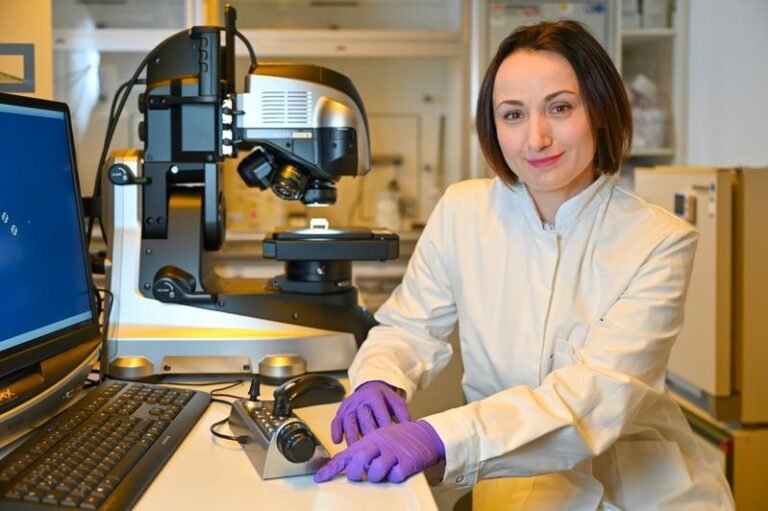Dr. Larysa Baraban - Leiterin der HZDR-Abteilung Nano-Mikrosysteme für Biowissenschaften | Quelle: Anja Schneider | Copyright: HZDR / Anja Schneider