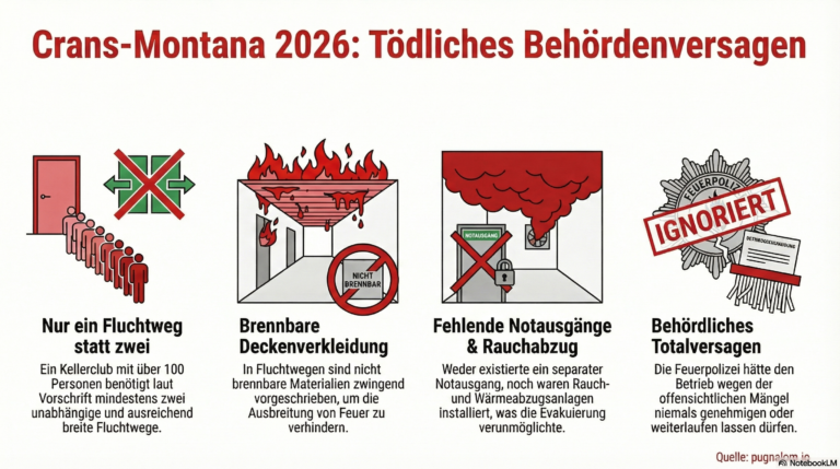 Crans-Montana: Tödliches Behördenversagen