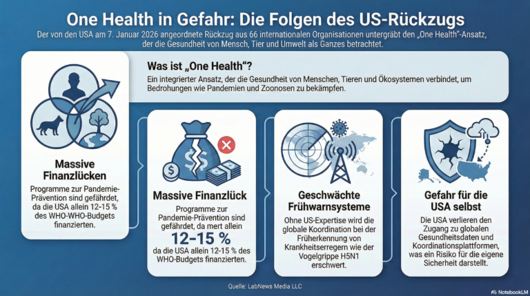 Trump-Rückzug aus internationalen Organisationen: Schwere Folgen für den One-Health-Ansatz