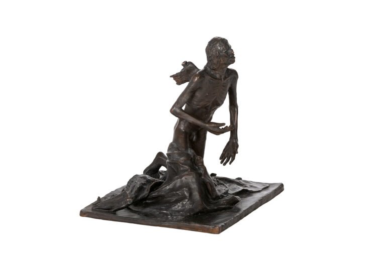 Friedensengel a.D. Bronze. Copyright/all rights reserved: Marita Vollborn